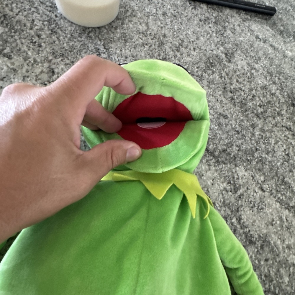 Vintage Kermit The Frog Puppet 24" Disney - Picture 2 of 11